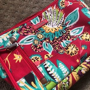Vera Bradley makeup bag (large)